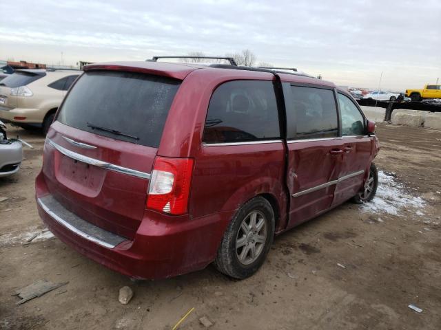 2C4RC1BG6CR233132 - 2012 CHRYSLER TOWN & COU TOURING Rouge photo 3