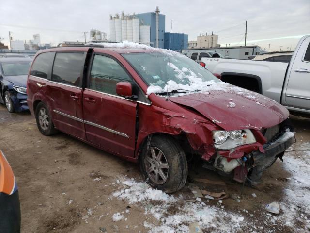 2C4RC1BG6CR233132 - 2012 CHRYSLER TOWN & COU TOURING Rouge photo 4