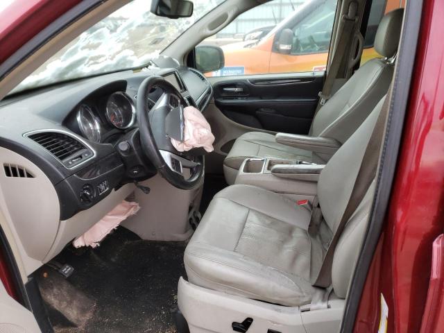 2C4RC1BG6CR233132 - 2012 CHRYSLER TOWN & COU TOURING Rouge photo 7