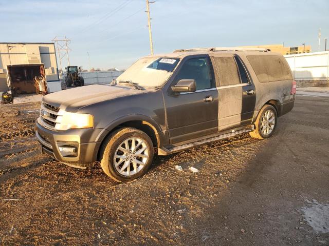 1FMJK2AT3HEA19350 - 2017 FORD EXPEDITION EL LIMITED GRAY photo 1