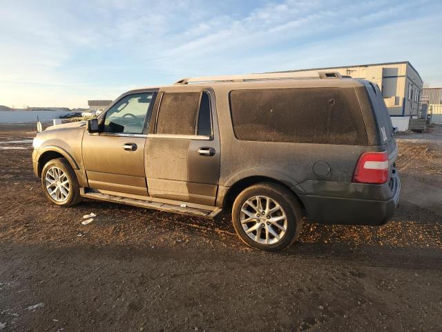 1FMJK2AT3HEA19350 - 2017 FORD EXPEDITION EL LIMITED GRAY photo 2