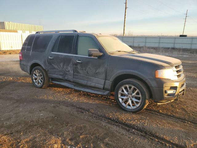 1FMJK2AT3HEA19350 - 2017 FORD EXPEDITION EL LIMITED GRAY photo 4