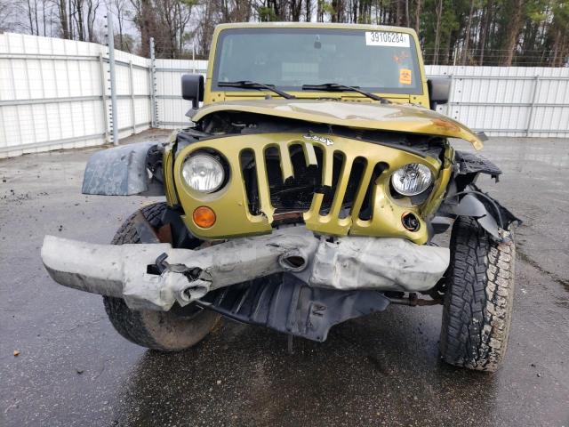 1J4FA24157L159993 - 2007 JEEP WRANGLER X GREEN photo 5