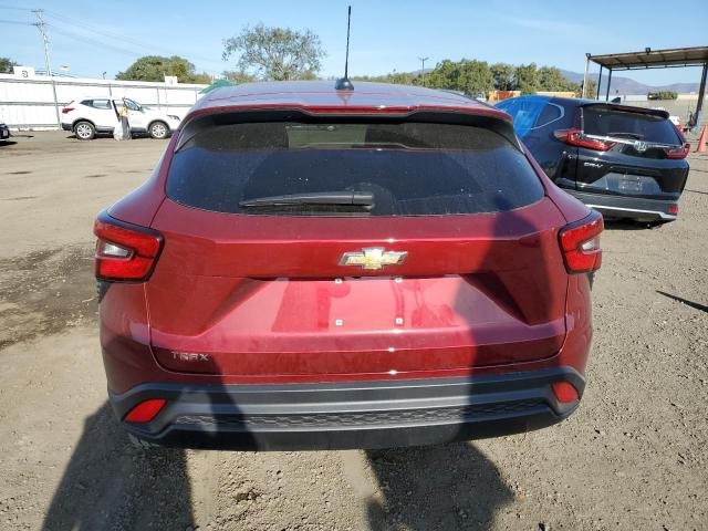 KL77LFE20RC060176 - 2024 CHEVROLET TRAX LS RED photo 6