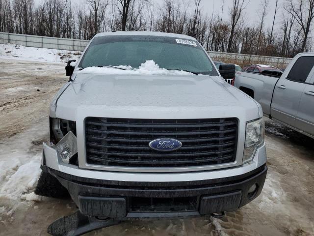 1FTFX1EF6EKD90199 - 2014 FORD F150 SUPER CAB SILVER photo 5