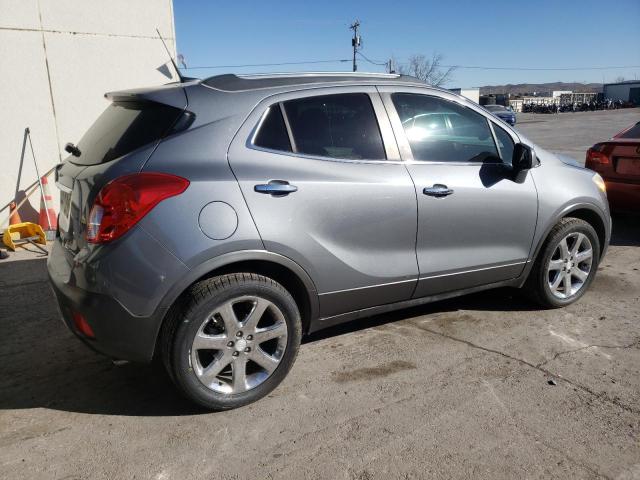 KL4CJDSB5DB094736 - 2013 BUICK ENCORE PREMIUM GRAY photo 3