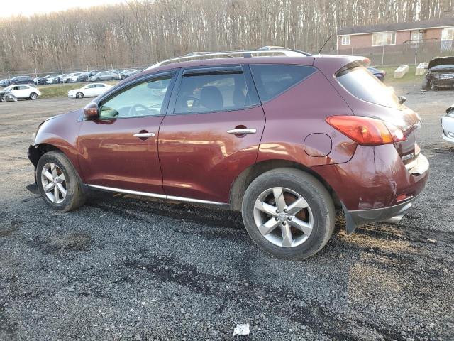 JN8AZ1MW1AW123050 - 2010 NISSAN MURANO S RED photo 2