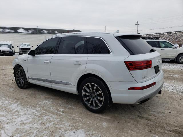 WA1LAAF72HD026408 - 2017 AUDI Q7 PREMIUM PLUS WHITE photo 2