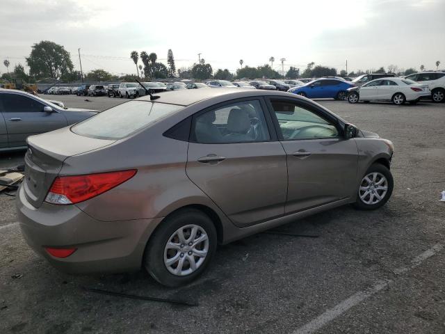 KMHCT4AE1DU329032 - 2013 HYUNDAI ACCENT GLS TAN photo 3