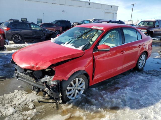 3VWD07AJ3EM317175 - 2014 VOLKSWAGEN JETTA SE RED photo 1