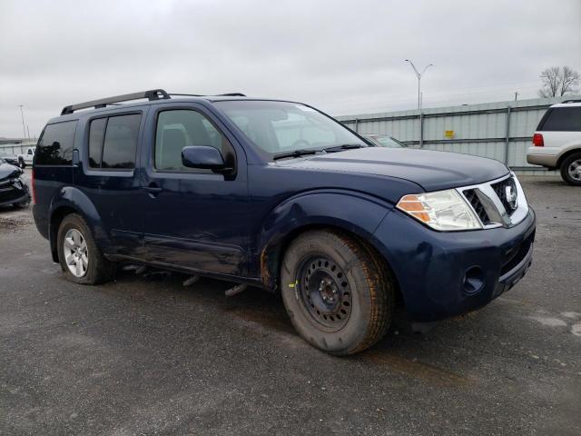 5N1AR18U68C609803 - 2008 NISSAN PATHFINDER S 蓝色 照片 4