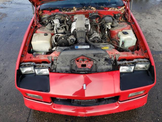 1G1FP33F5LL105877 - 1990 CHEVROLET CAMARO IROC-Z RED photo 11