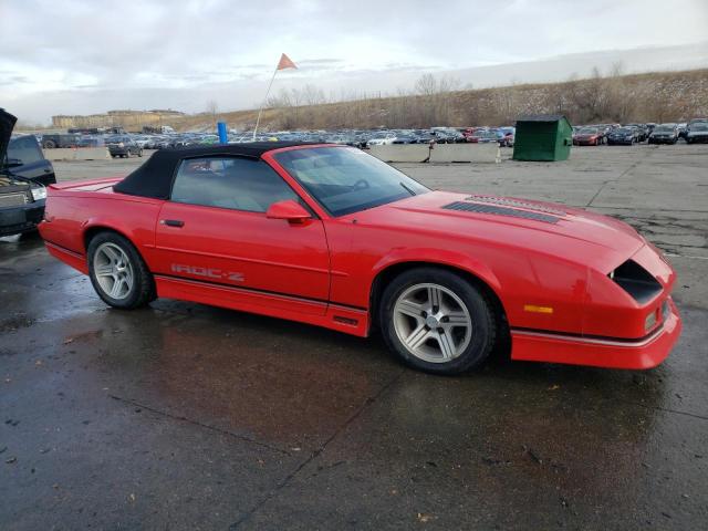 1G1FP33F5LL105877 - 1990 CHEVROLET CAMARO IROC-Z RED photo 4