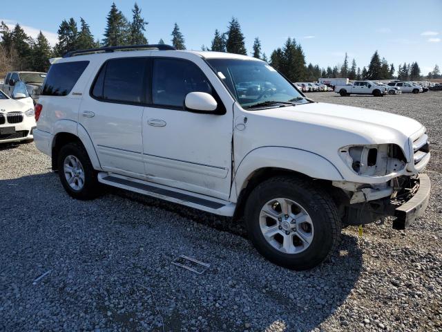 5TDBT48A51S021977 - 2001 TOYOTA SEQUOIA LIMITED WHITE photo 4