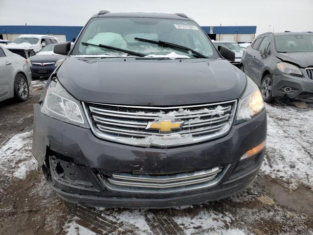 1GNKRFED7FJ360292 - 2015 CHEVROLET TRAVERSE L GRAY photo 5