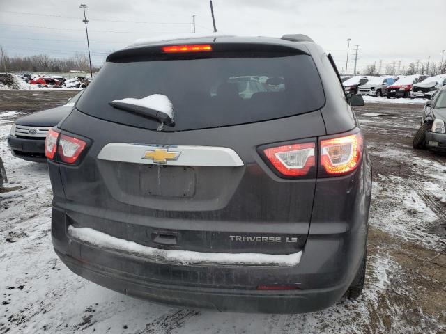 1GNKRFED7FJ360292 - 2015 CHEVROLET TRAVERSE L GRAY photo 6