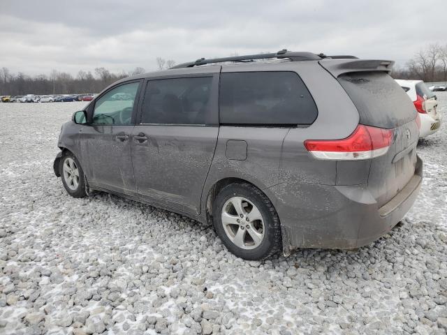 5TDKK3DC6BS052211 - 2011 TOYOTA SIENNA LE GRAY photo 2