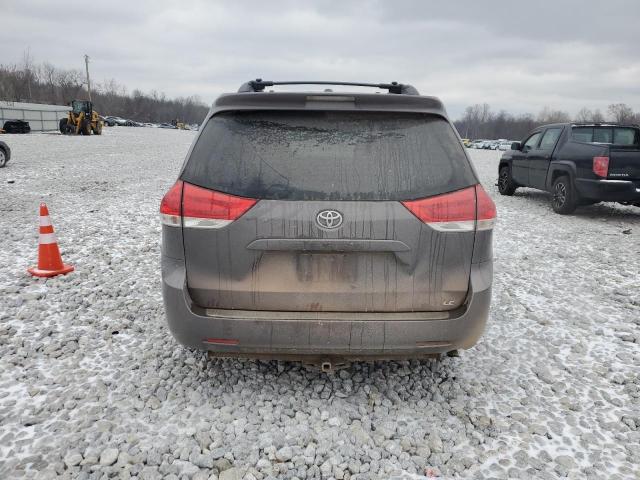 5TDKK3DC6BS052211 - 2011 TOYOTA SIENNA LE GRAY photo 6