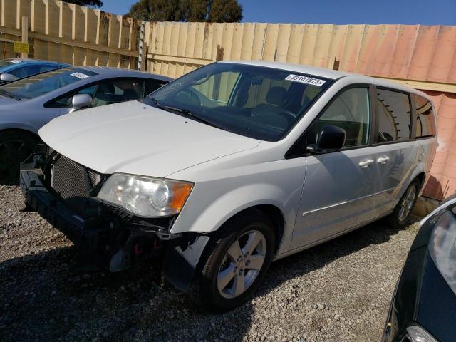 2C4RDGBG3DR732505 - 2013 DODGE GRAND CARA SE WHITE photo 1