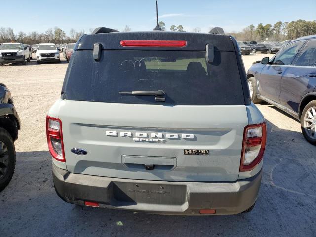 3FMCR9C62NRE29313 - 2022 FORD BRONCO SPO OUTER BANKS GRAY photo 6