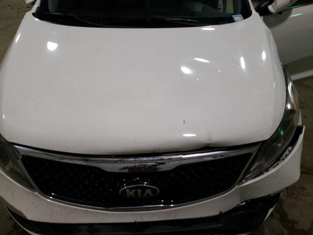 KNDPC3AC5E7659514 - 2014 KIA SPORTAGE EX WHITE photo 12