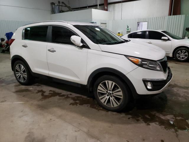 KNDPC3AC5E7659514 - 2014 KIA SPORTAGE EX WHITE photo 4