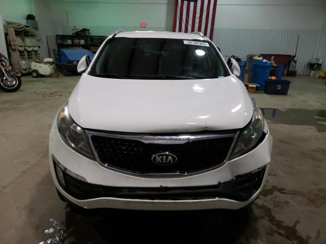 KNDPC3AC5E7659514 - 2014 KIA SPORTAGE EX WHITE photo 5