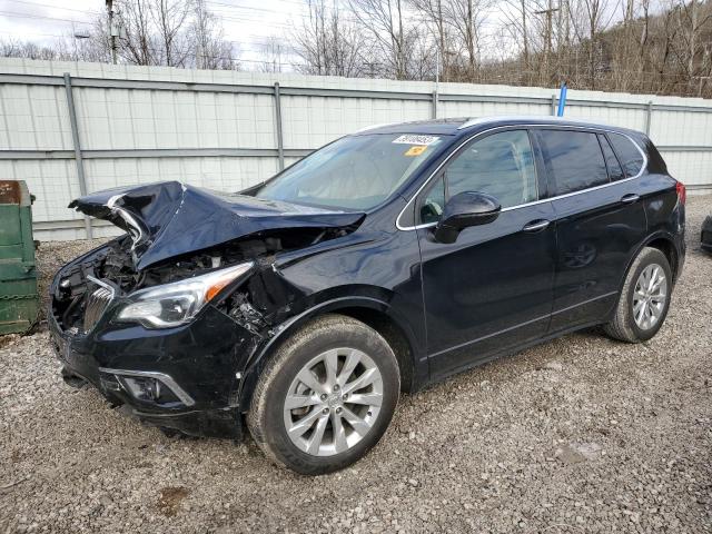 LRBFXBSA8HD124060 - 2017 BUICK ENVISION ESSENCE Սև լուսանկար 1