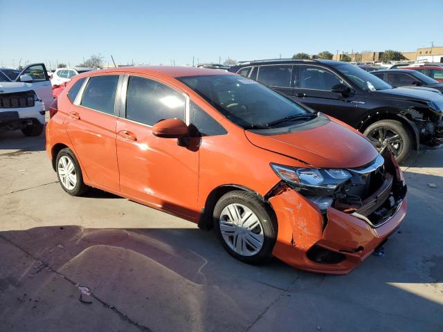 3HGGK5H48KM705904 - 2019 HONDA FIT LX ORANGE photo 4