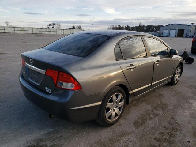 2HGFA16569H358102 - 2009 HONDA CIVIC LX SILVER photo 3