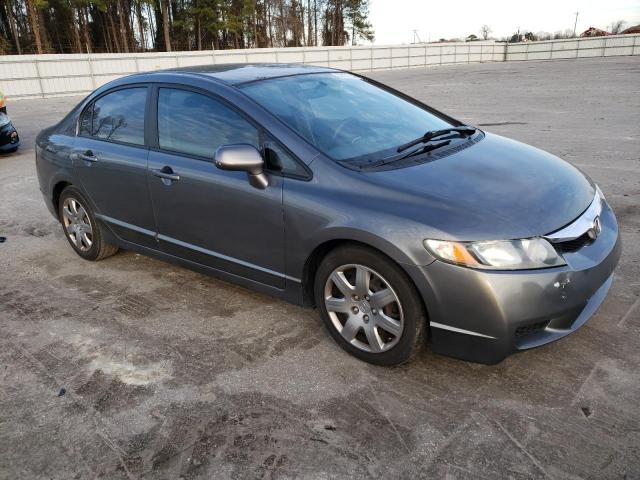 2HGFA16569H358102 - 2009 HONDA CIVIC LX SILVER photo 4