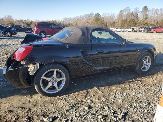 JTDFR320850071193 - 2005 TOYOTA MR2 SPYDER BLACK photo 3