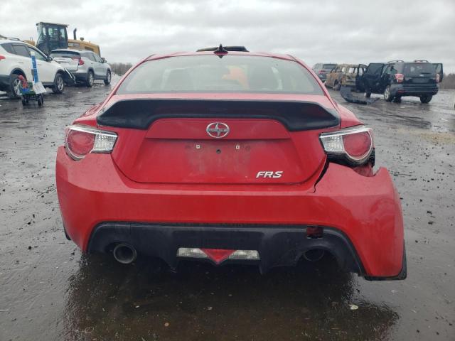 JF1ZNAA1XD1712625 - 2013 TOYOTA SCION FR-S RED photo 6