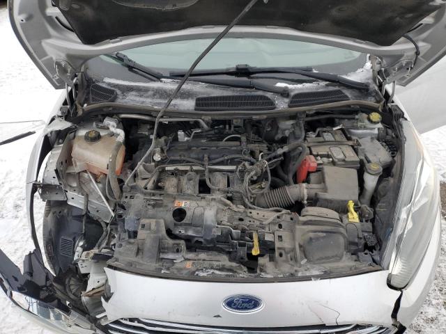 3FADP4BJ1KM159402 - 2019 FORD FIESTA SE SILVER photo 11