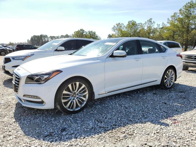 KMHGN4JF9JU266455 - 2018 GENESIS G80 ULTIMATE WHITE photo 1