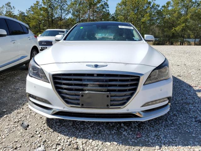 KMHGN4JF9JU266455 - 2018 GENESIS G80 ULTIMATE WHITE photo 5