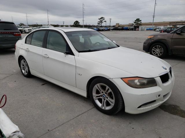 WBAVC53528FZ85327 - 2008 BMW 328 I SULEV WHITE photo 4