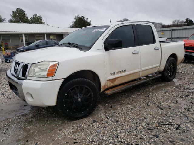 1N6BA07A16N559912 - 2006 NISSAN TITAN XE WHITE photo 1