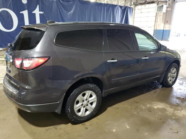 1GNKRFKD6GJ139126 - 2016 CHEVROLET TRAVERSE LS GRAY photo 3