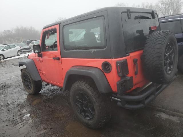 1C4AJWAG8DL554004 - 2013 JEEP WRANGLER SPORT RED photo 2