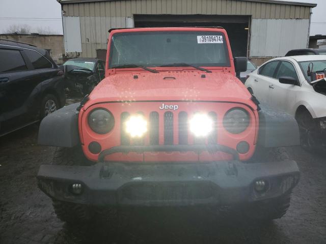 1C4AJWAG8DL554004 - 2013 JEEP WRANGLER SPORT RED photo 5