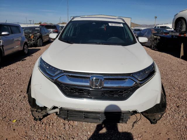 JHLRW2H92KX016038 - 2019 HONDA CR-V TOURING WHITE photo 5