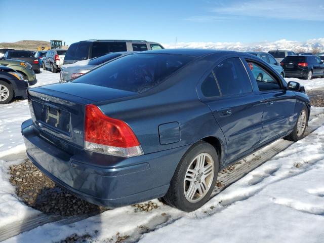 YV1RS592262552853 - 2006 VOLVO S60 2.5T BLUE photo 3