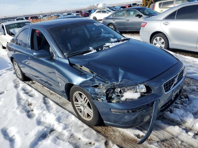YV1RS592262552853 - 2006 VOLVO S60 2.5T BLUE photo 4