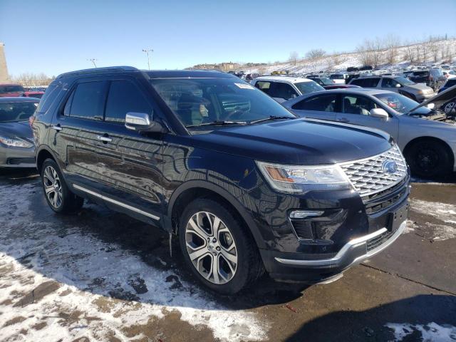 1FM5K8HT5KGA72444 - 2019 FORD EXPLORER PLATINUM CHARCOAL photo 4