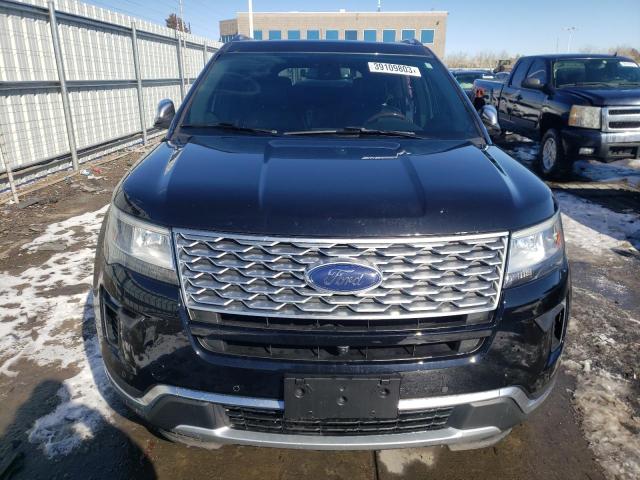 1FM5K8HT5KGA72444 - 2019 FORD EXPLORER PLATINUM CHARCOAL photo 5