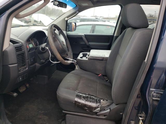 1N6AA07D08N322563 - 2008 NISSAN TITAN XE BLUE photo 7