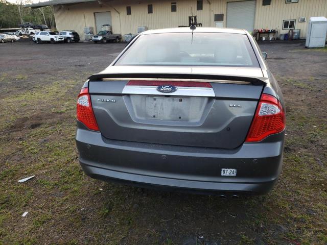 3FAHP0JA3CR118348 - 2012 FORD FUSION SEL GRAY photo 6