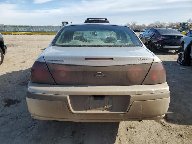 2G1WF52E439317247 - 2003 CHEVROLET IMPALA SILVER photo 6