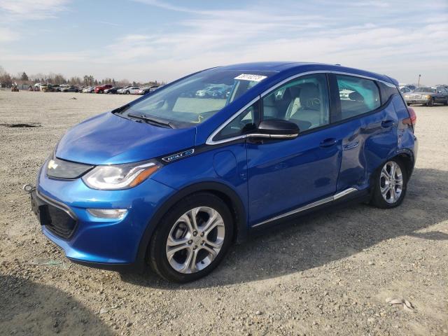 1G1FW6S00K4140076 - 2019 CHEVROLET BOLT EV LT BLUE photo 1